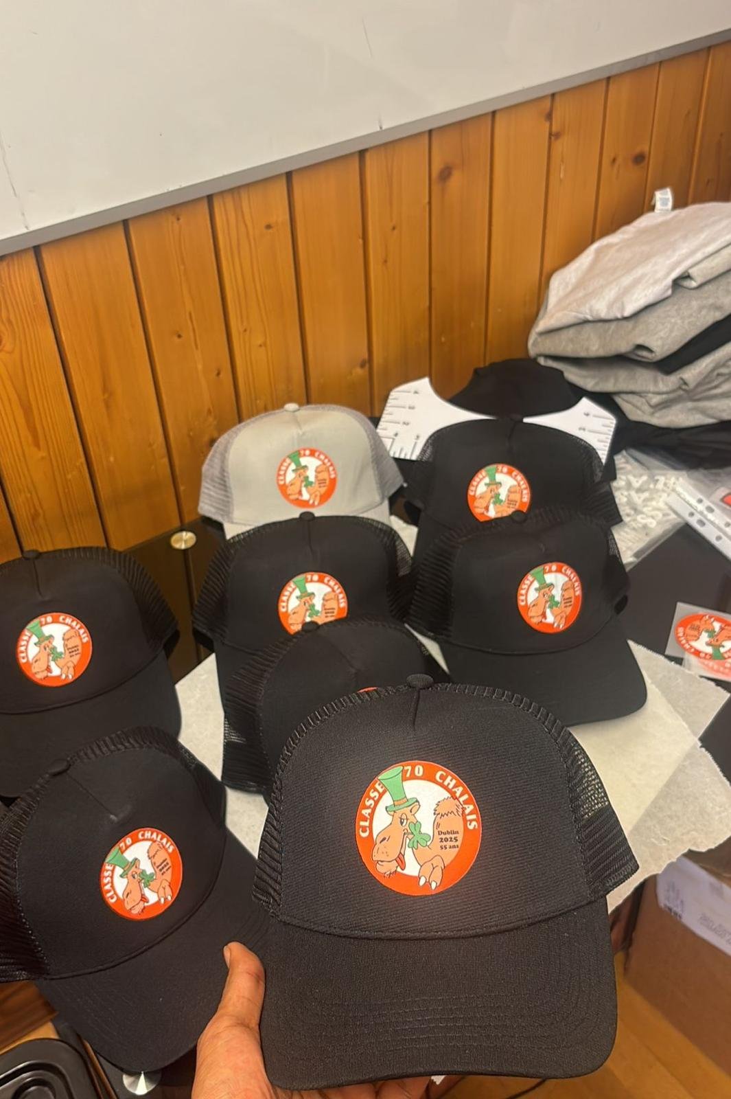 Casquettes personnalisées pour entreprise